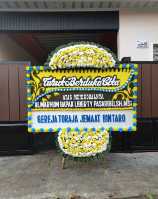 Papan Bunga Duka di Luwu Utara