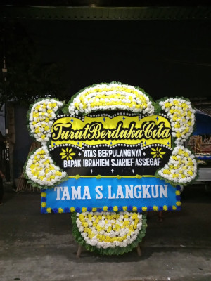 Papan Bunga Duka di Luwu Utara