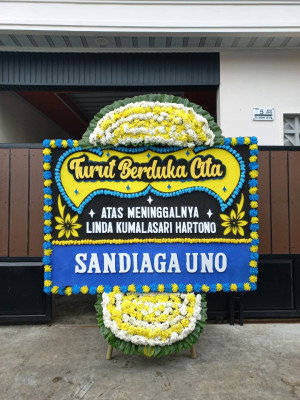 Papan Bunga Duka di Luwu Utara